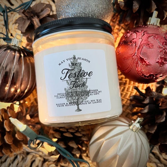 Festive as Fuck - Potty Mouth Candle