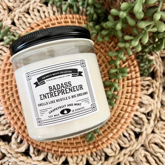 Badass Entrepreneur - Potty Mouth Candle