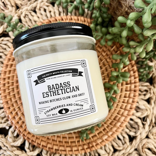 Badass Esthetician - Potty Mouth Candle