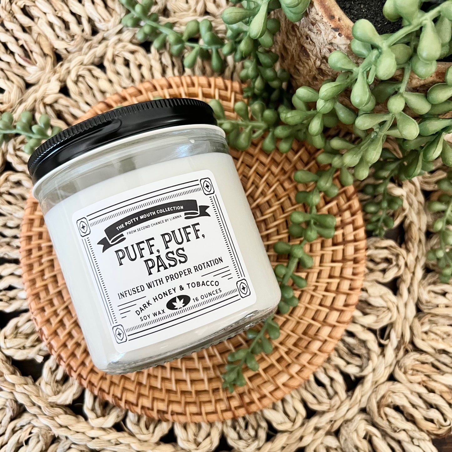 Puff Puff Pass - Potty Mouth Candle