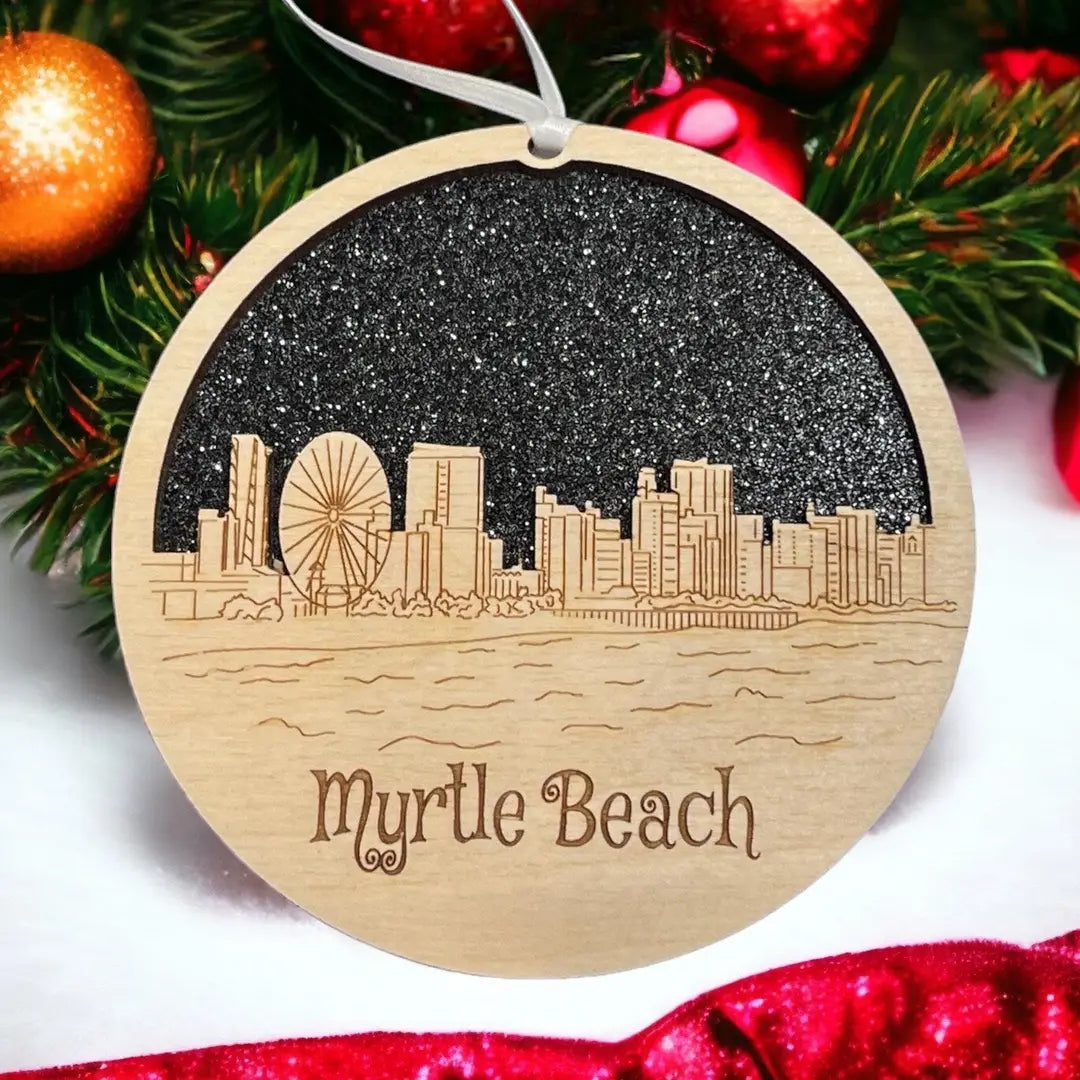 Myrtle Beach Skyline Ornament