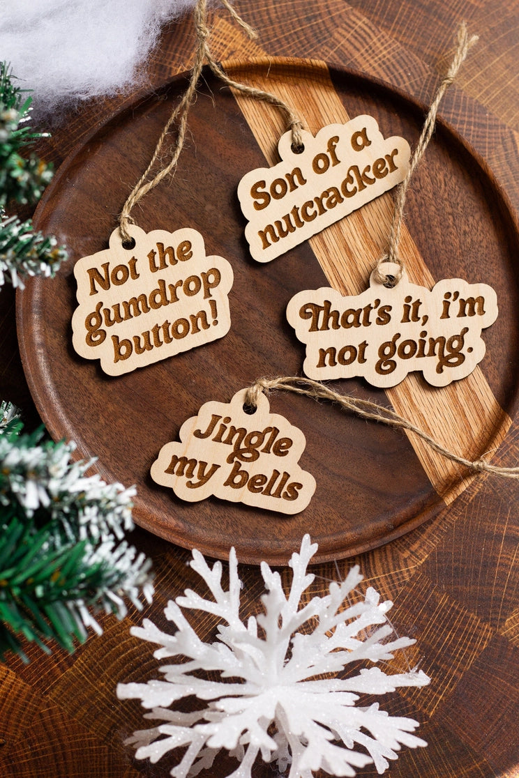 Jingle My Bells Wood Ornament