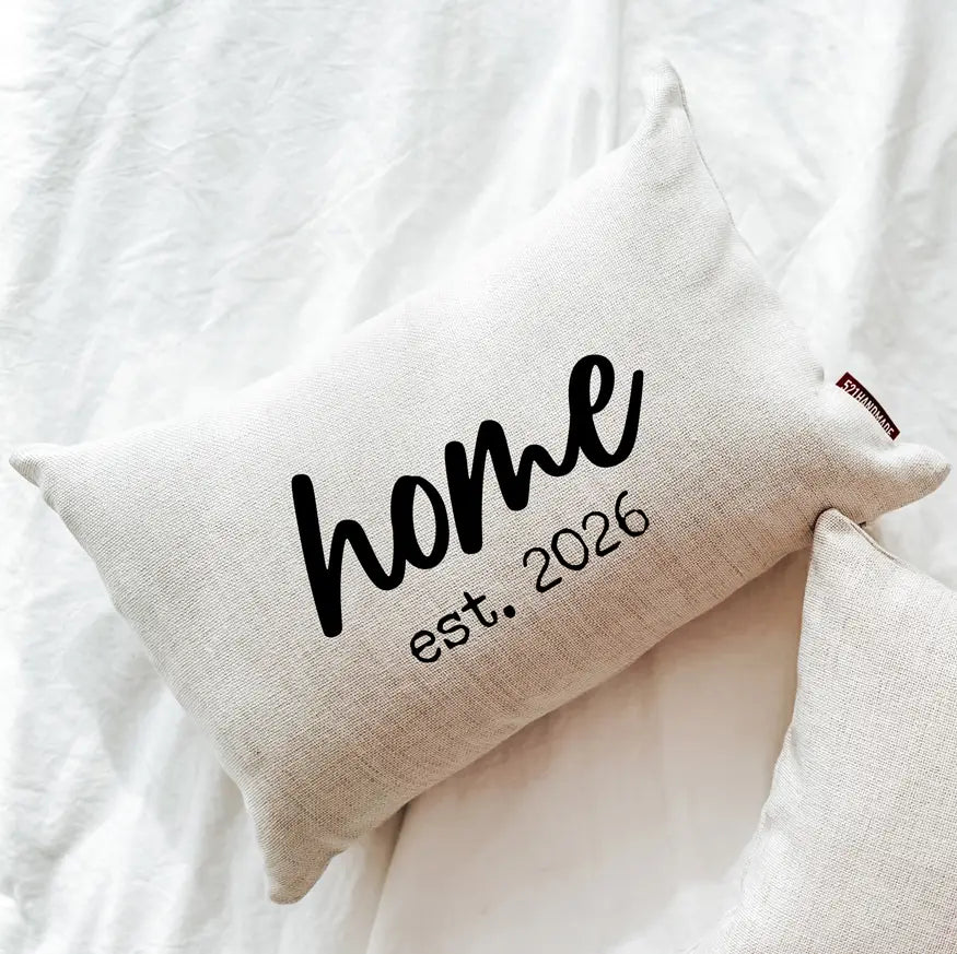 Home Est. 2026 Accent Pillow
