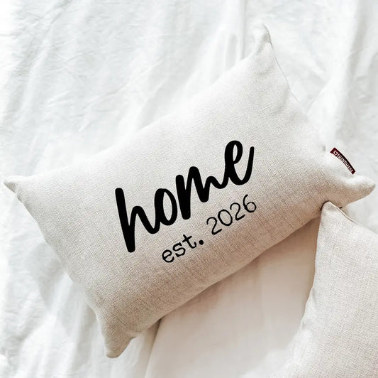Home Est. 2026 Accent Pillow
