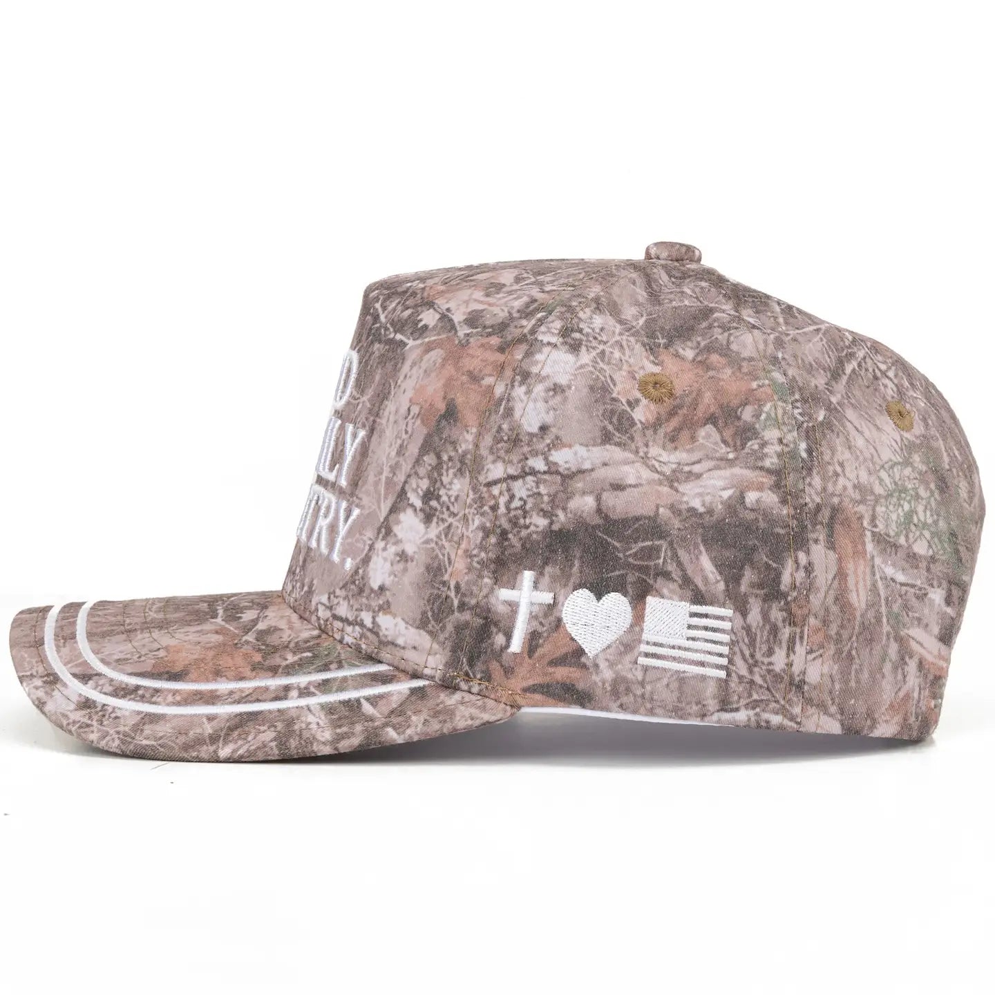 God Family Country Trucker Hat
