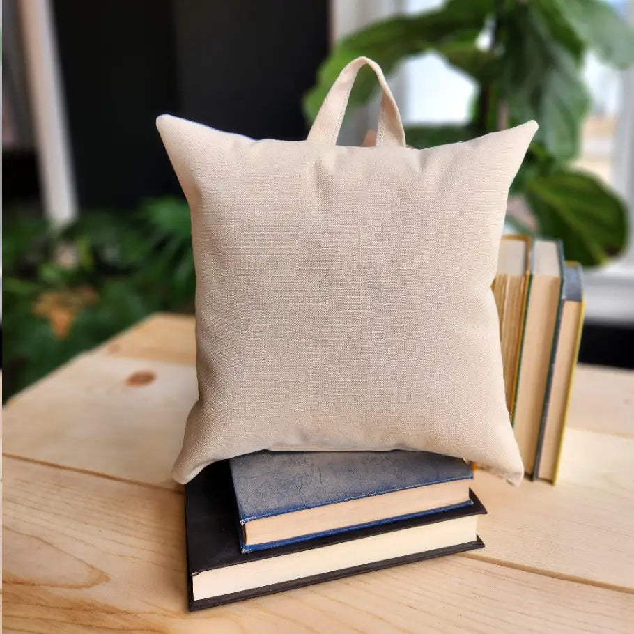 Never Underestimate Reading Pillow