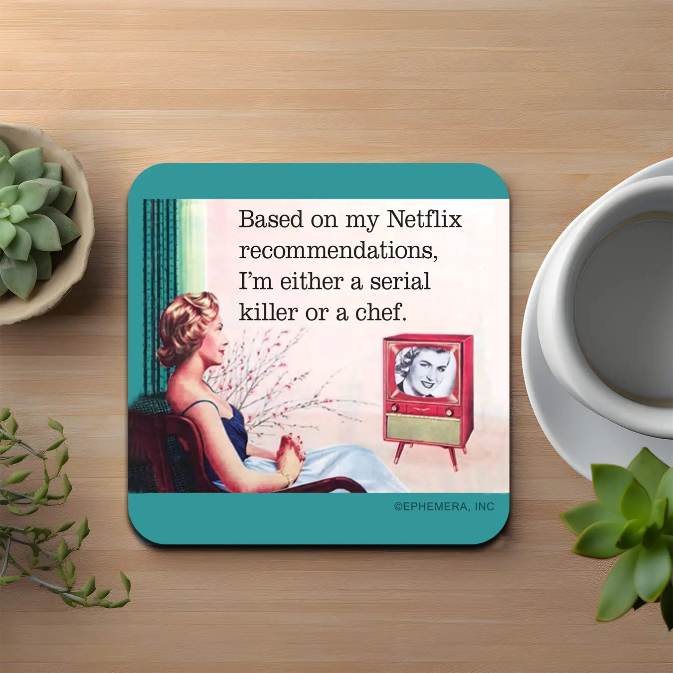 Based On My Netflix Recommendations Coaster