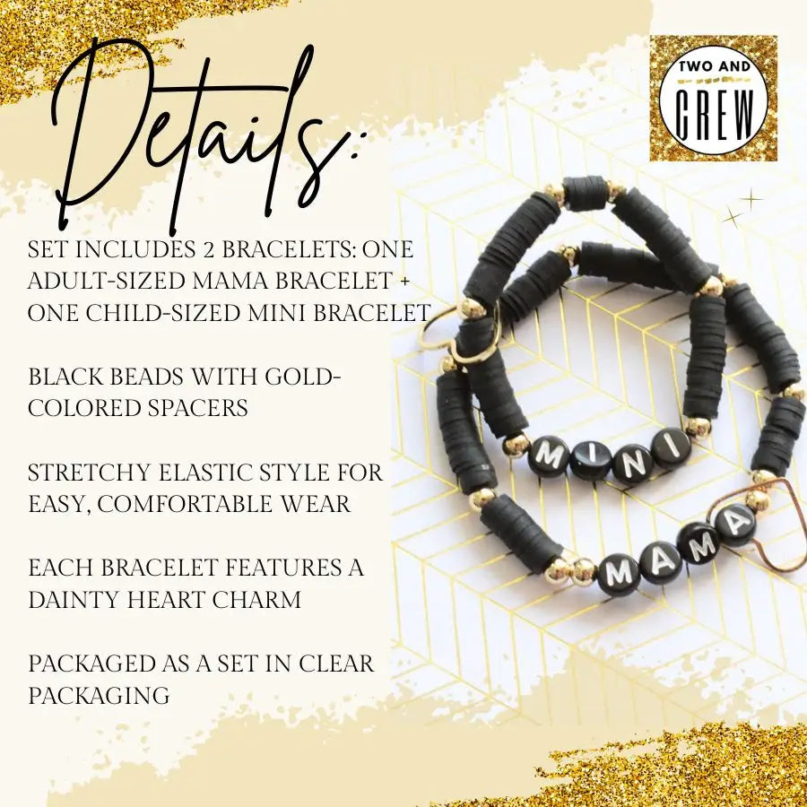 Mama + Mini Matching Bracelet Set