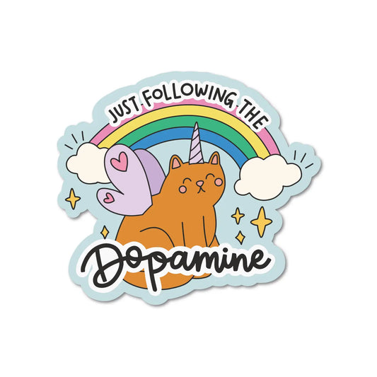 Just Following the Dopamine Sticker