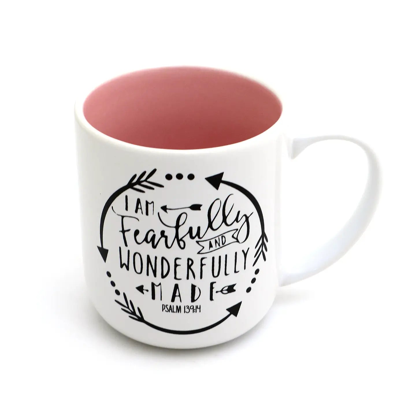 Wonderfully Made, Psalm 139:14 Mug