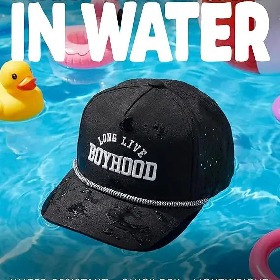 Long Live Boyhood Golf Hat