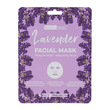 Lavender Face Mask Sheet