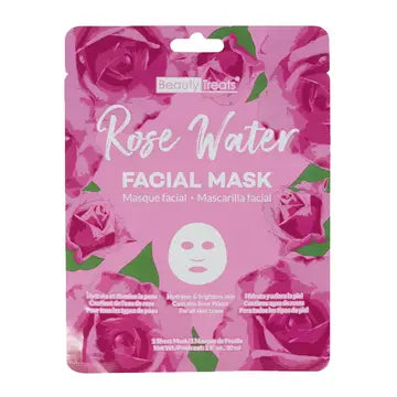 Rose Water Face Mask Sheet