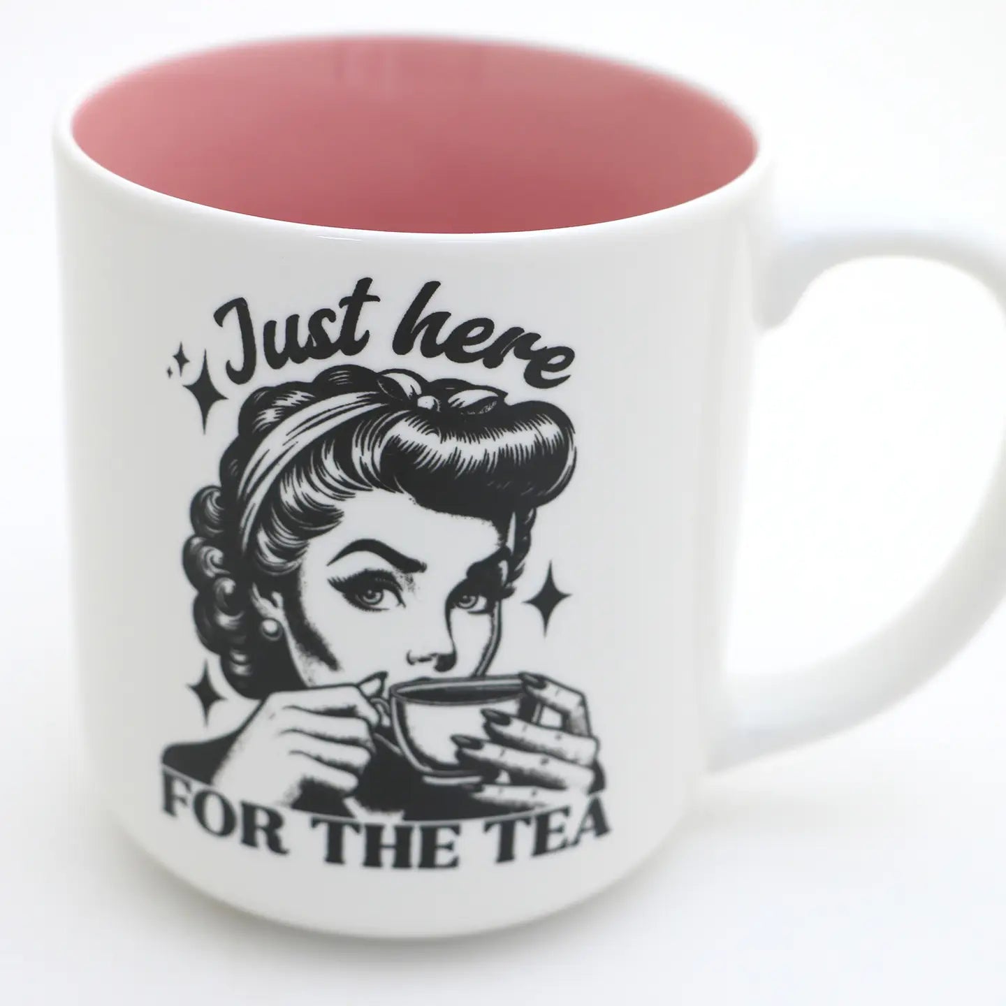 Just Here For the Tea or Coffee, Spill the Tea Mug